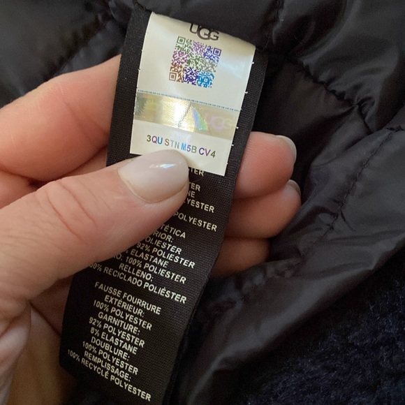 UGG ASHBURY UGGFLUFF PEACOAT Oversized - Picture 6 of 11